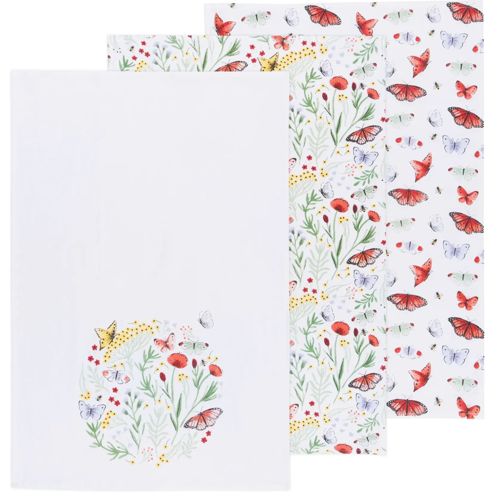 NOW DESIGNS NOW DESIGNS Floursack Tea Towel S/3 - Meadowlark