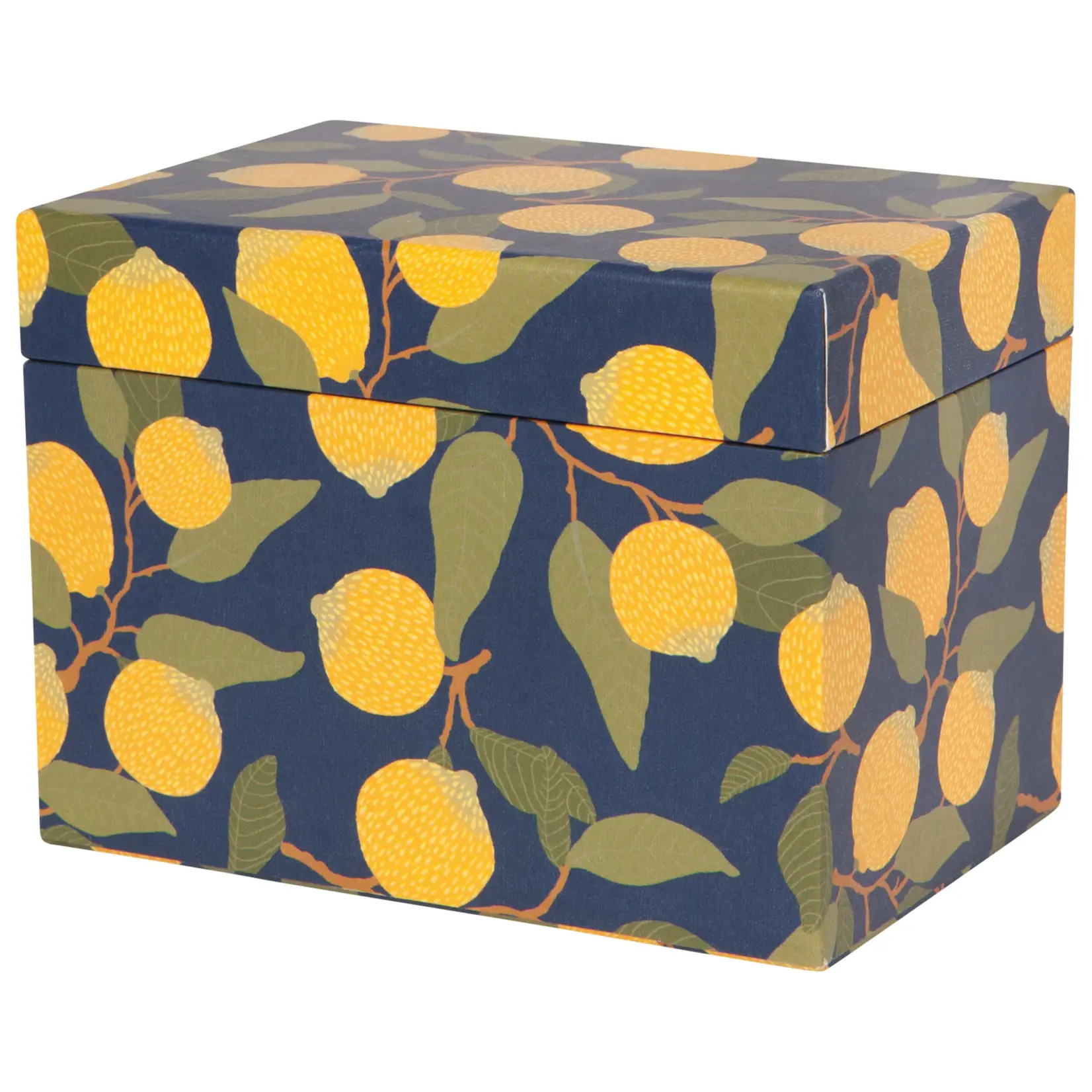 NOW DESIGNS NOW DESIGNS Recipe Card Box - Lemons