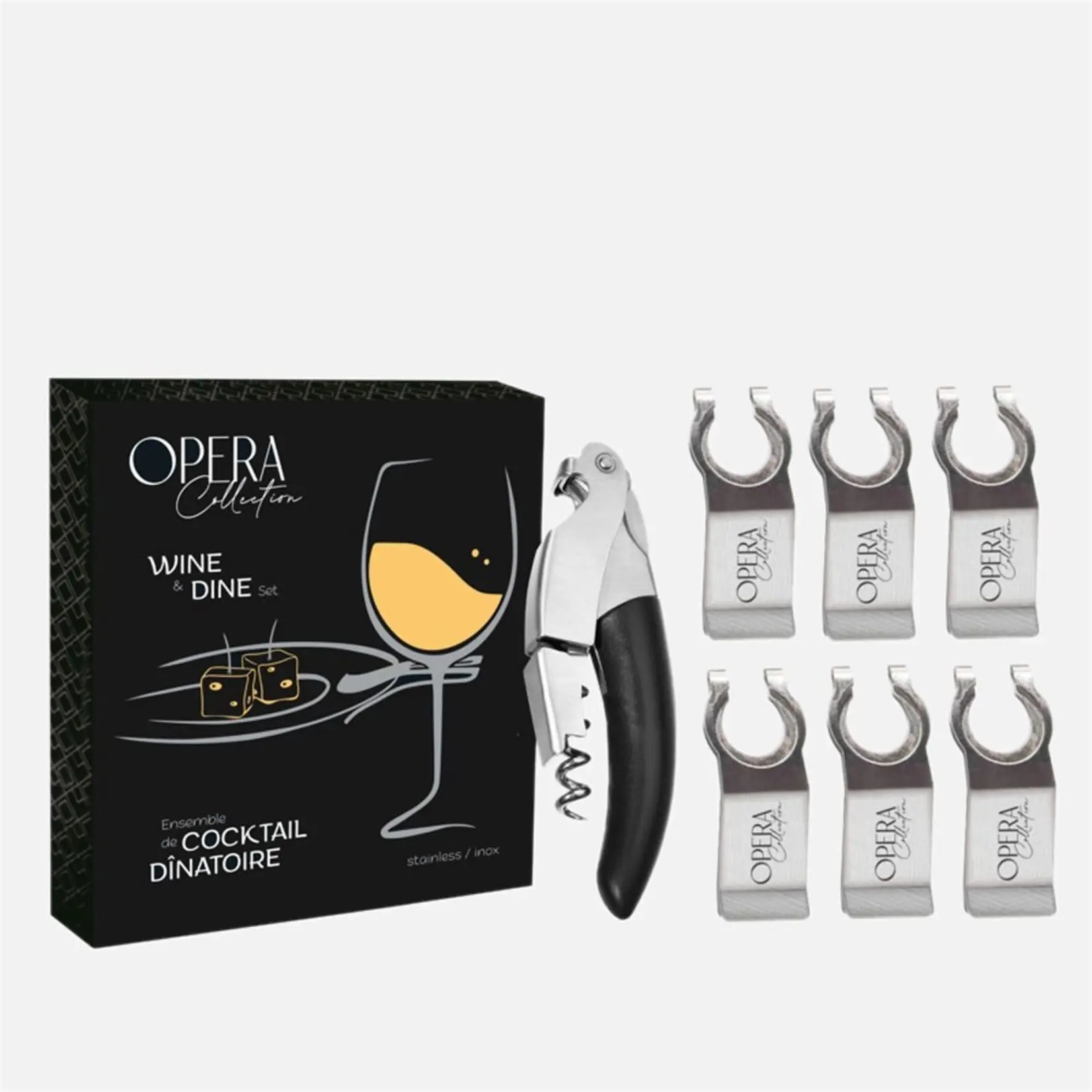 OPERA OPERA  Wine Party 7 pc Set