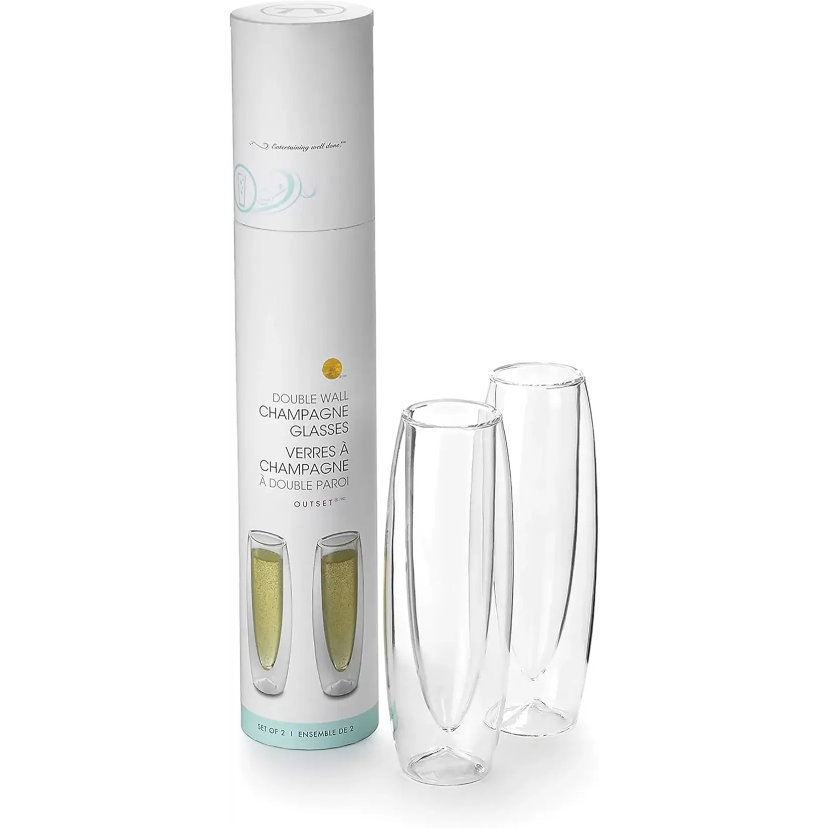 OUTSET OUTSET Double Wall Champagne 6oz