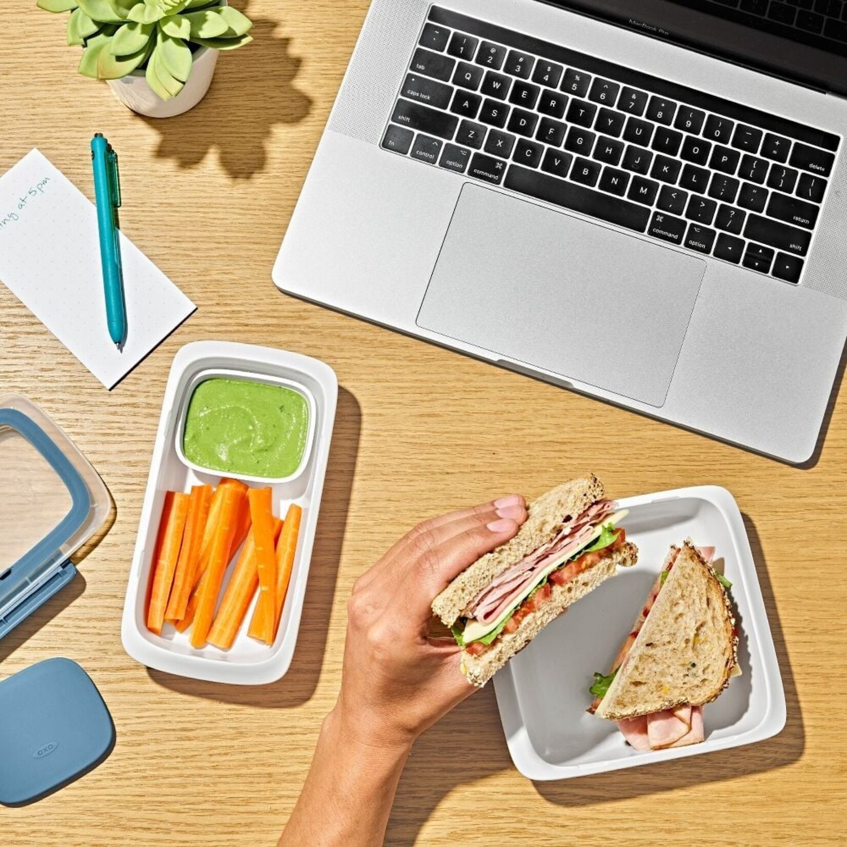 OXO OXO PREP & GO Snack & Dip Container