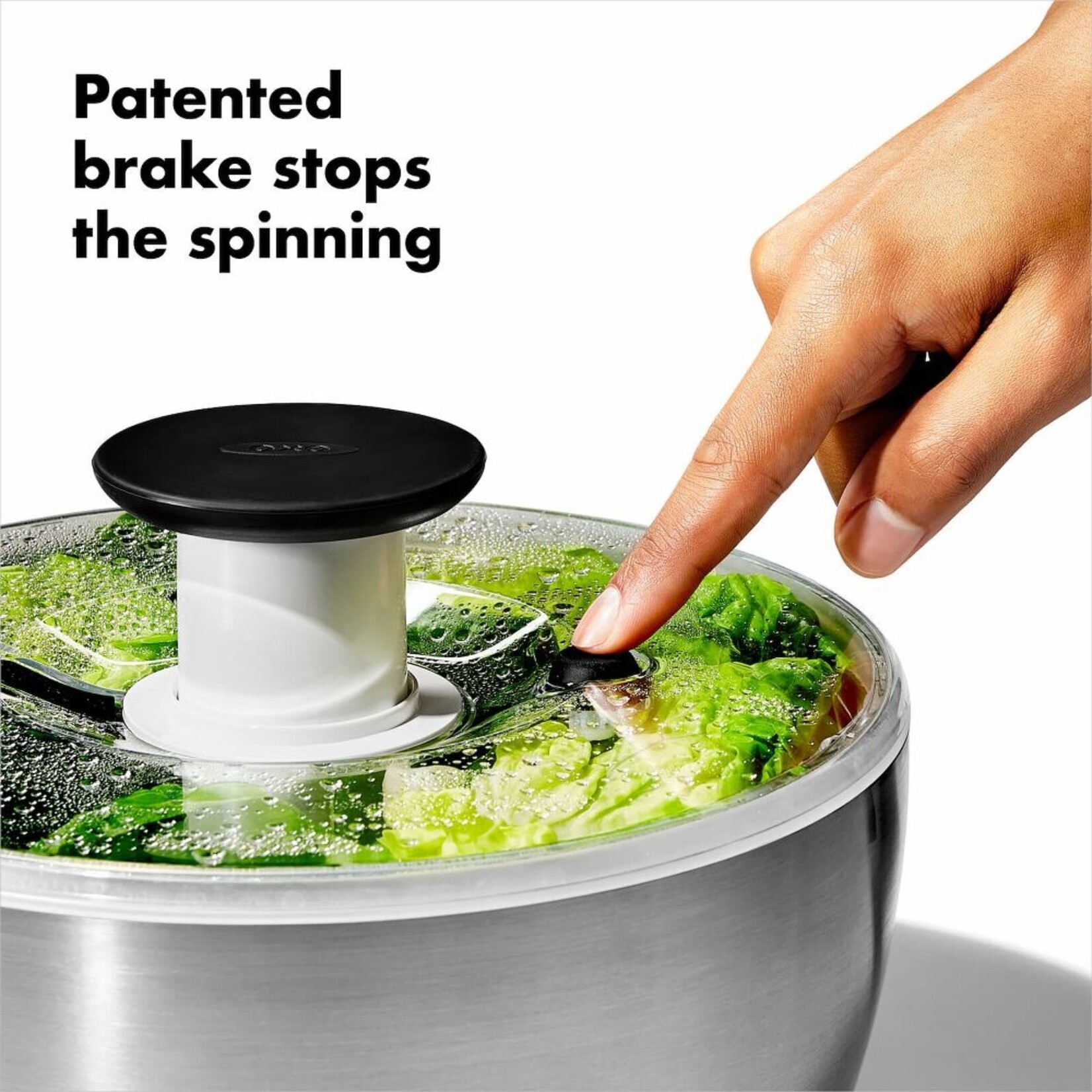 OXO OXO Large Salad Spinner - Stainless