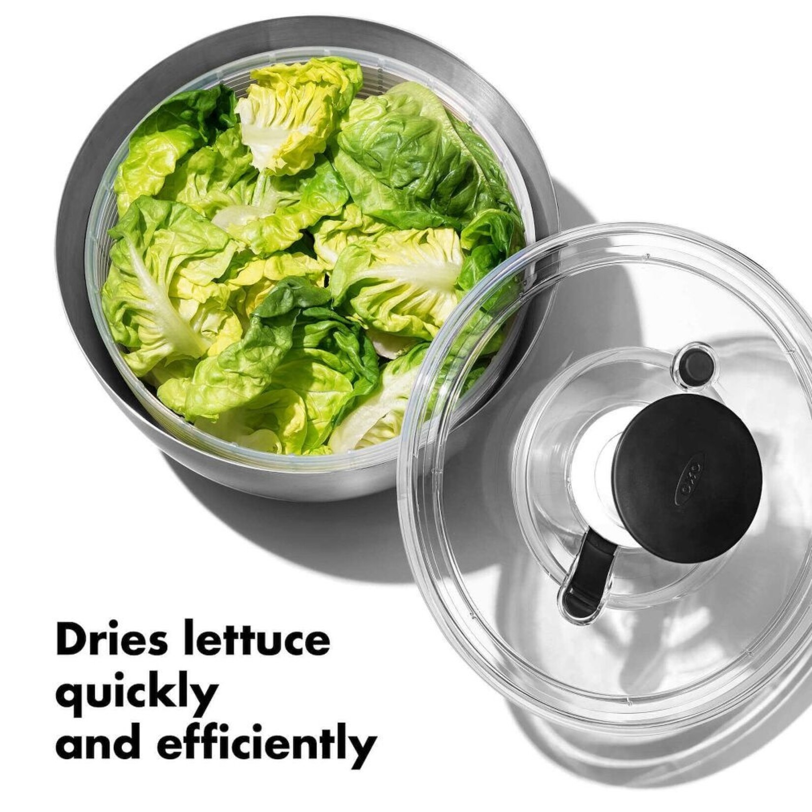 OXO OXO Large Salad Spinner - Stainless