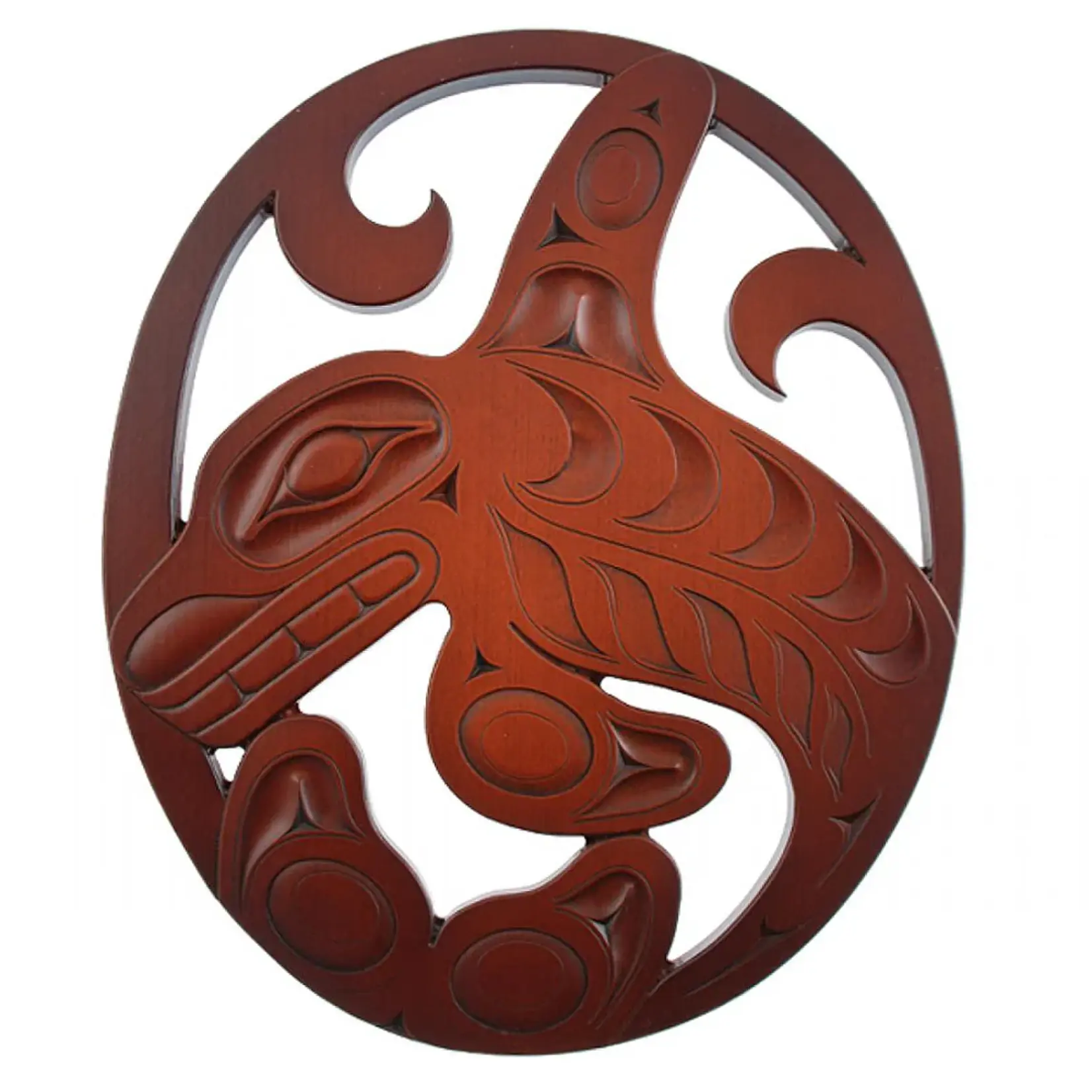 PANABO PANABO Killer Whale Trivet - Rosewood