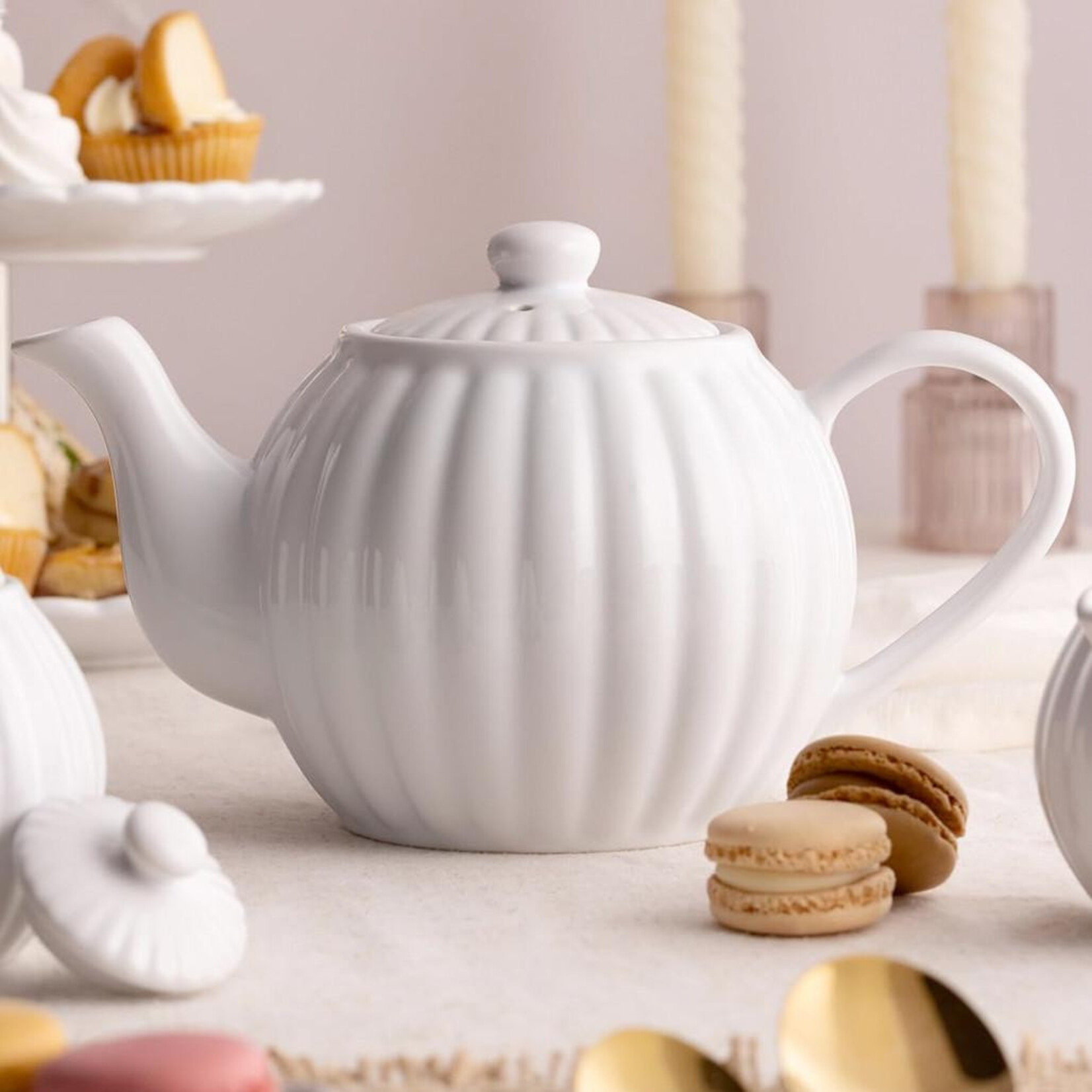 PRICE & KENSINGTON PRICE & KENSINGTON Luxe 6-cup Teapot - White