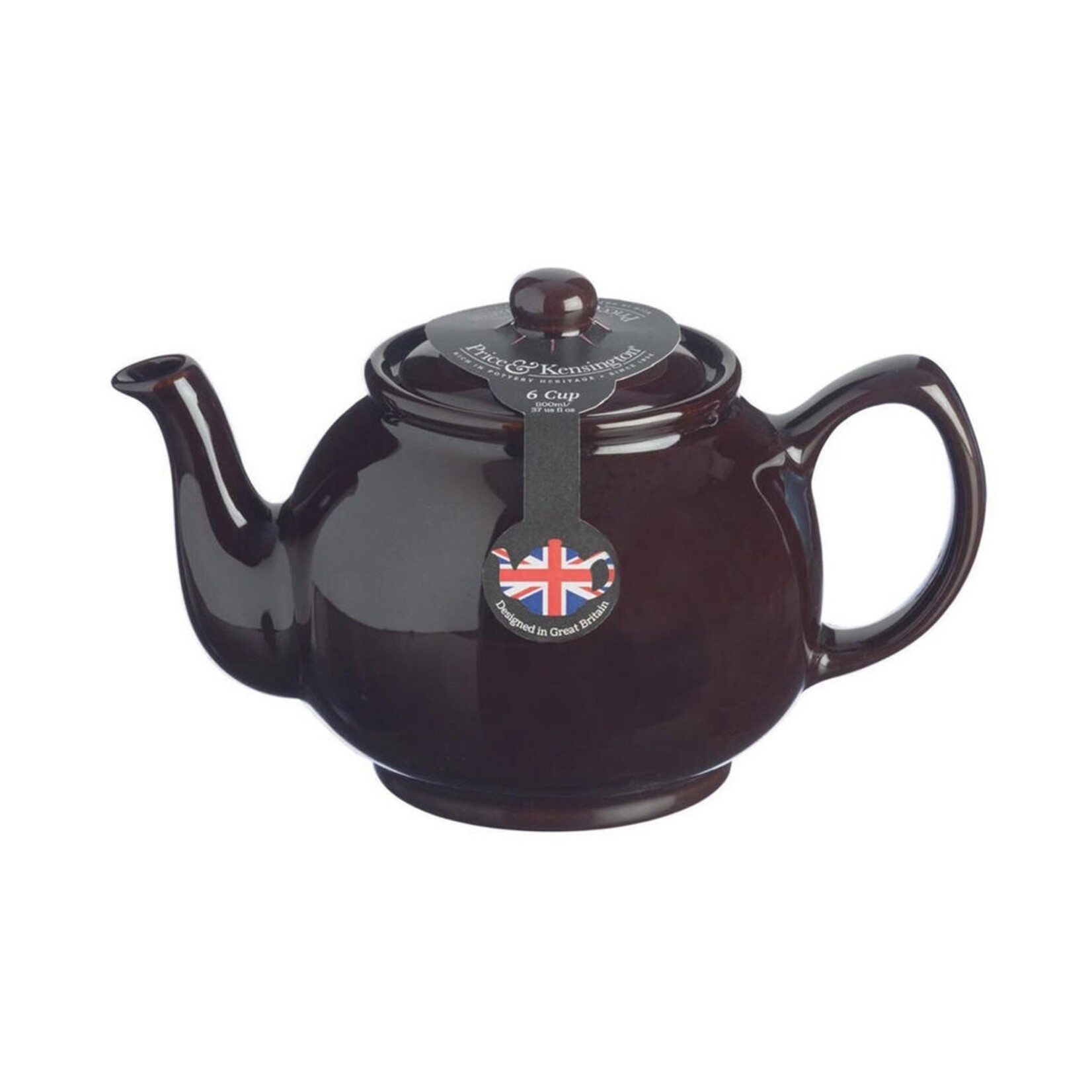 PRICE & KENSINGTON PRICE & KENSINGTON Classic 6-cup Teapot - Brown
