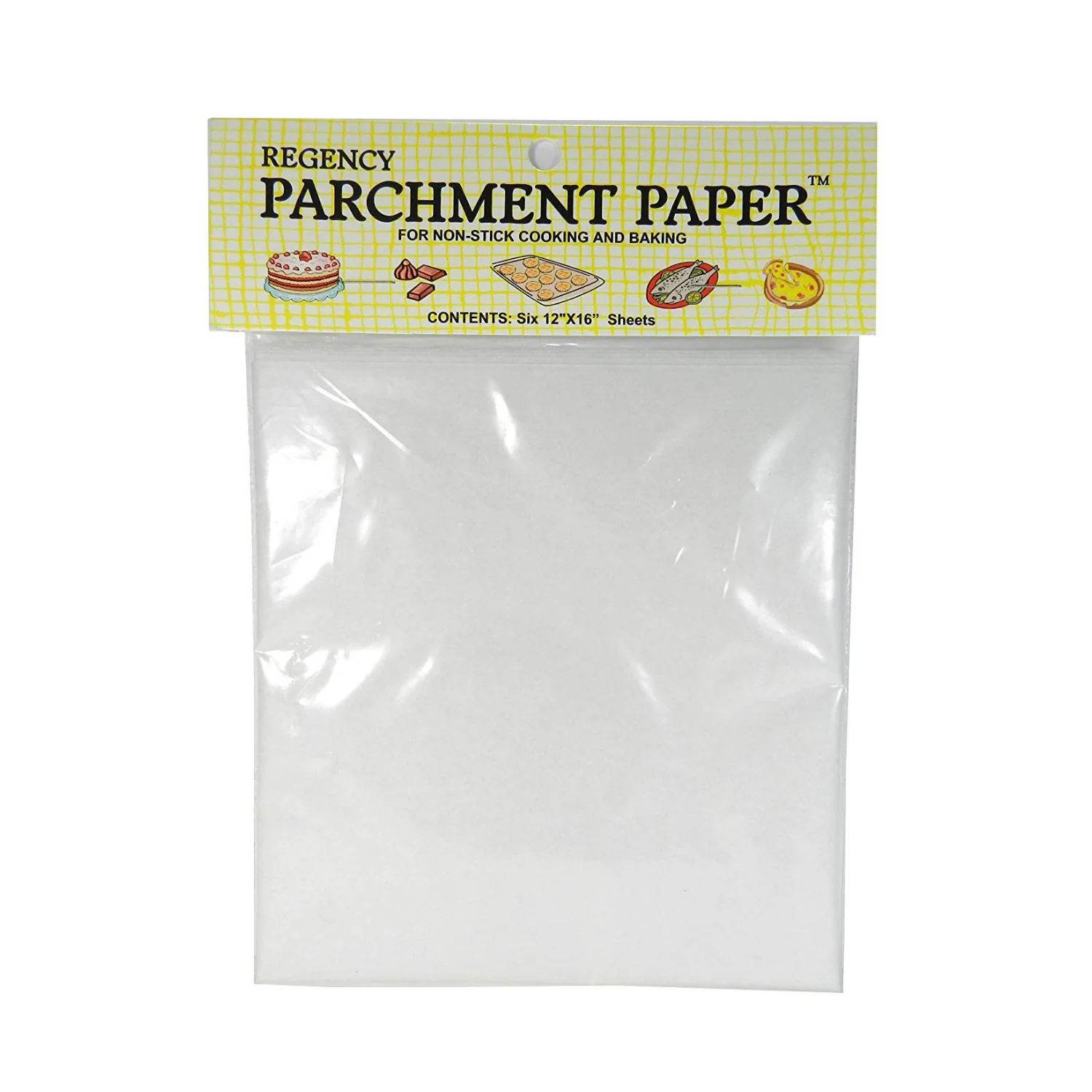 REGENCY Parchment Paper Sheets 6/pk - 12x16