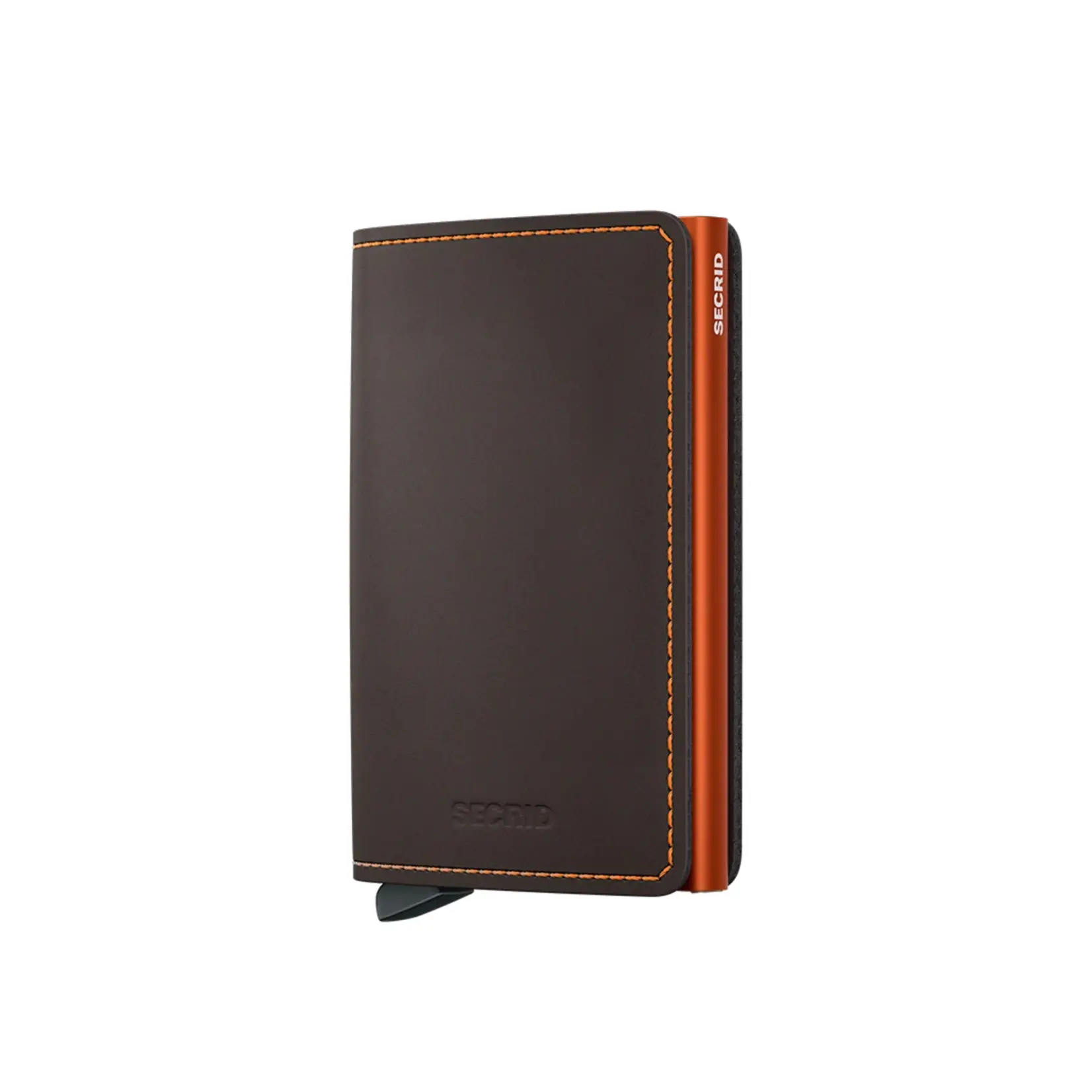 SECRID SECRID Miniwallet Matte - Truffle & Orange