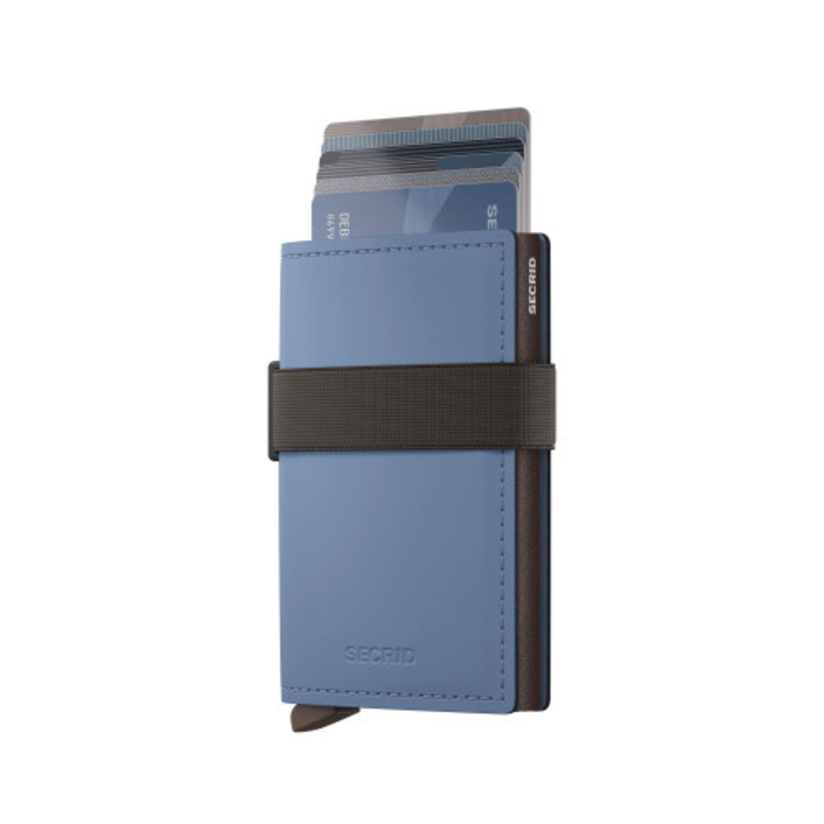 SECRID SECRID Bandwallet Matte - Steel Blue-Brown