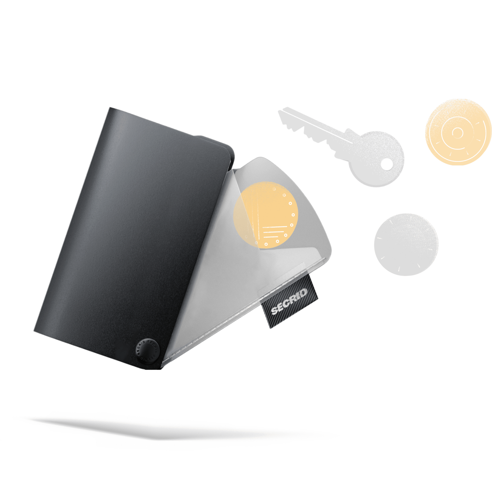 SECRID SECRID Coinpocket - Transparent