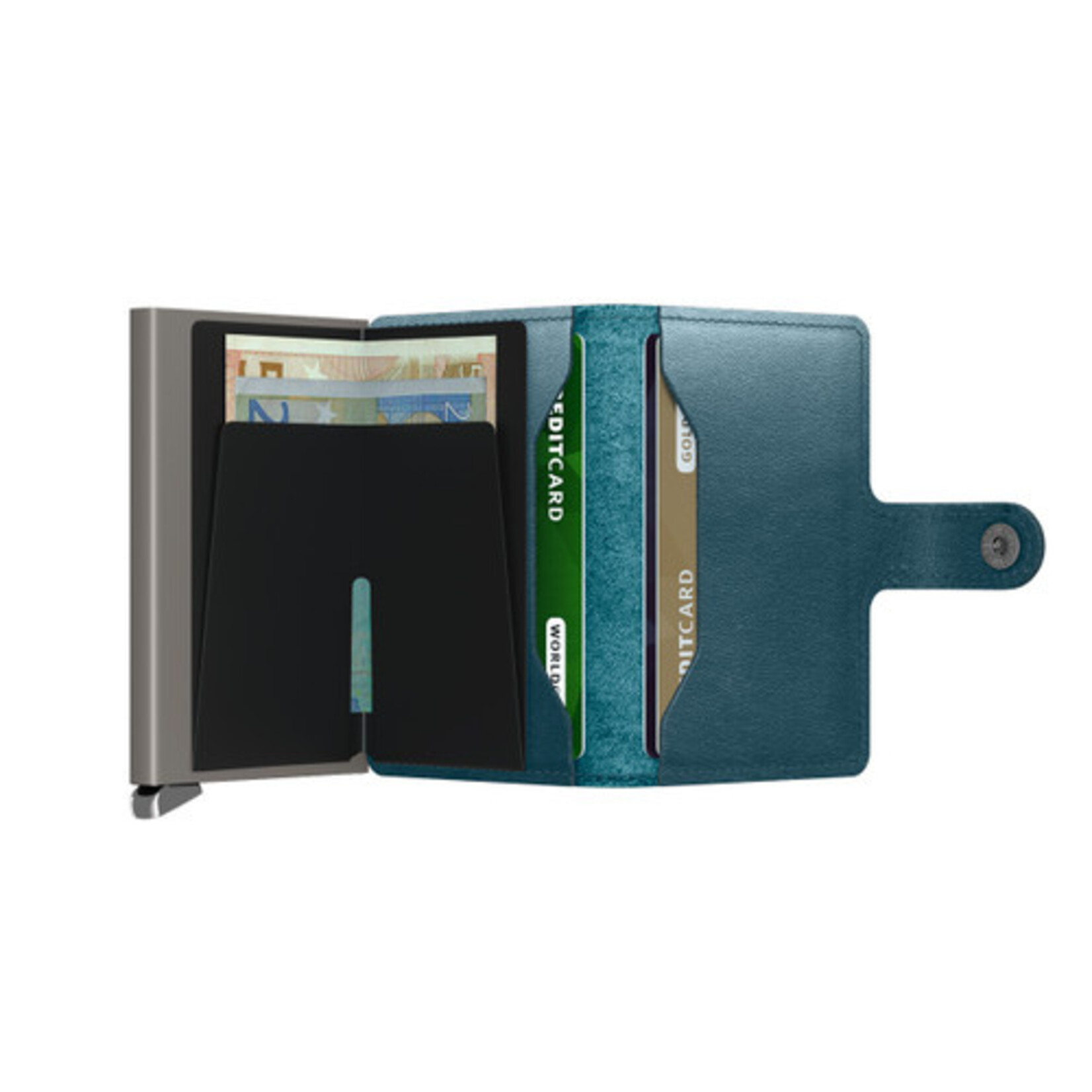 SECRID SECRID Premium Miniwallet Dusk - Teal
