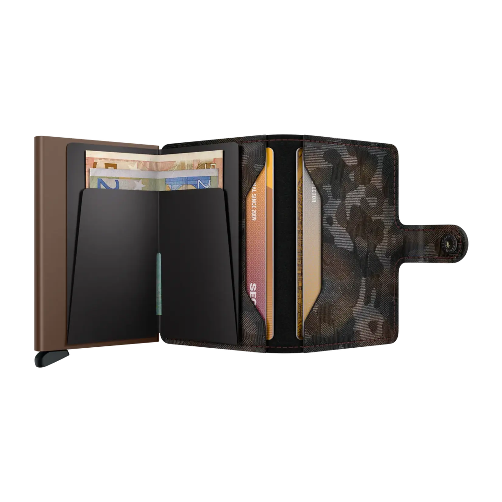 SECRID SECRID Miniwallet Jungle - Brown