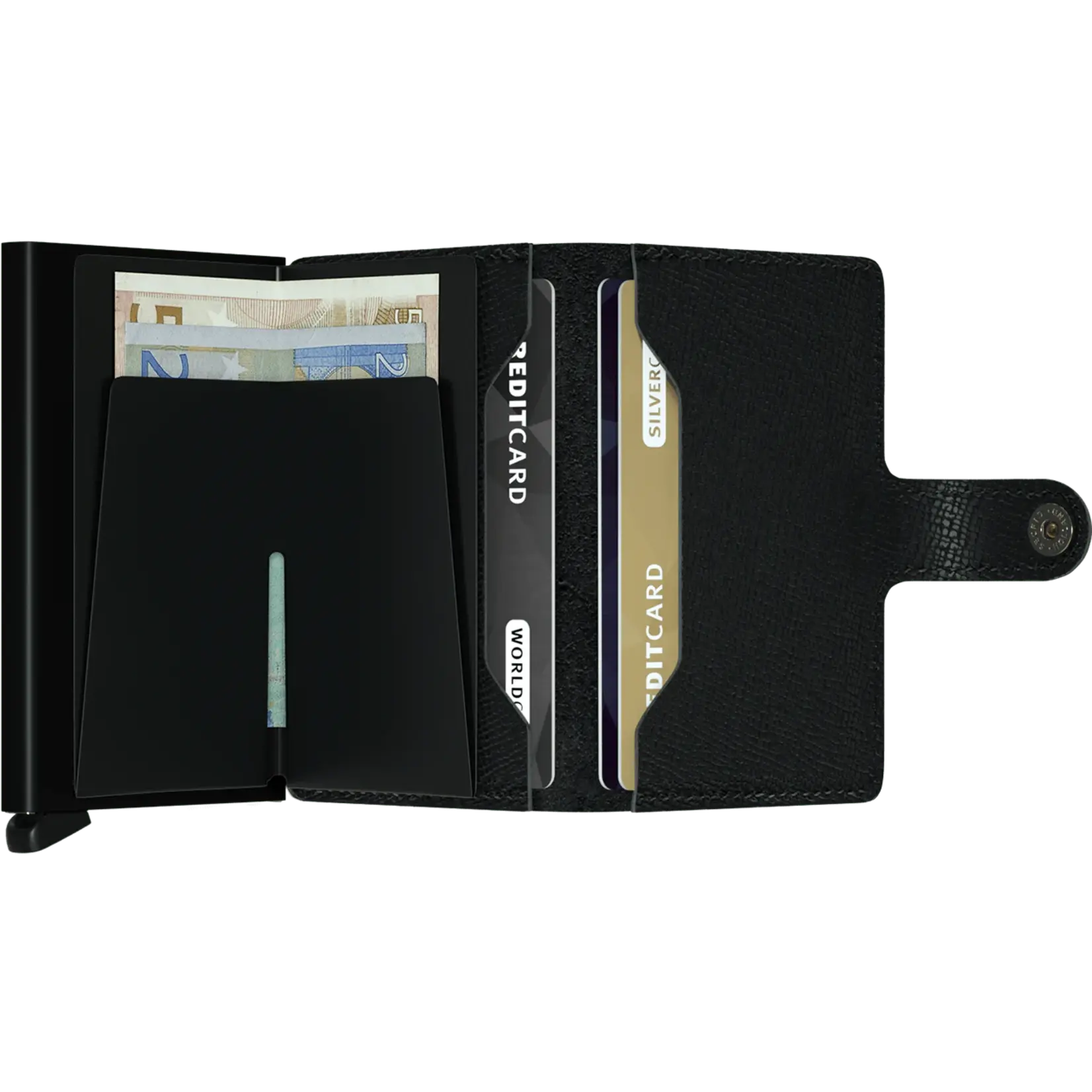 SECRID SECRID Miniwallet Crisple - Black