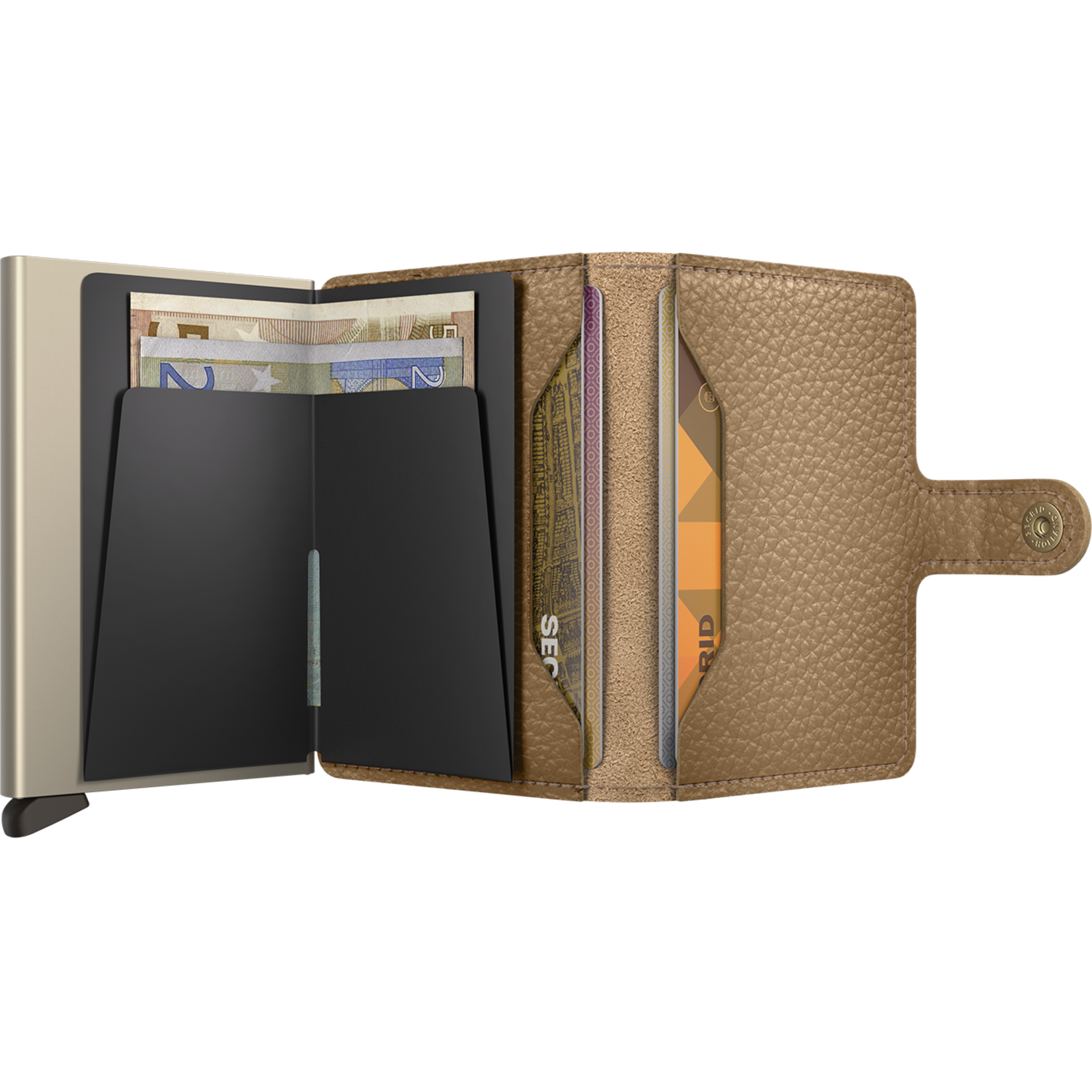 SECRID SECRID Miniwallet Pebble - Cappuccino