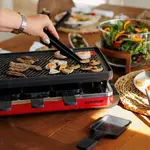 SWISSMAR SWISSMAR 8-Person Classic Raclette - Red/Cast Iron