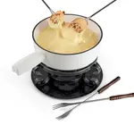 SWISSMAR SWISSMAR Sierra Cast Iron Fondue Set - Matte White