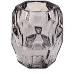 TWILIGHT TWILIGHT Kye Glass Large Candle Holder - Black