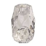 TWILIGHT TWILIGHT Kye Glass Large Candle Holder - Clear