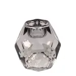 TWILIGHT TWILIGHT Kye Glass Small Candle Holder - Black