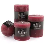 TWILIGHT TWILIGHT Pillar Candle 3x3" - Mocha