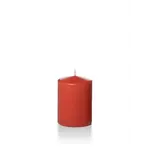 TWILIGHT TWILIGHT Pillar Candle 3x4" - Rustic Cranberry