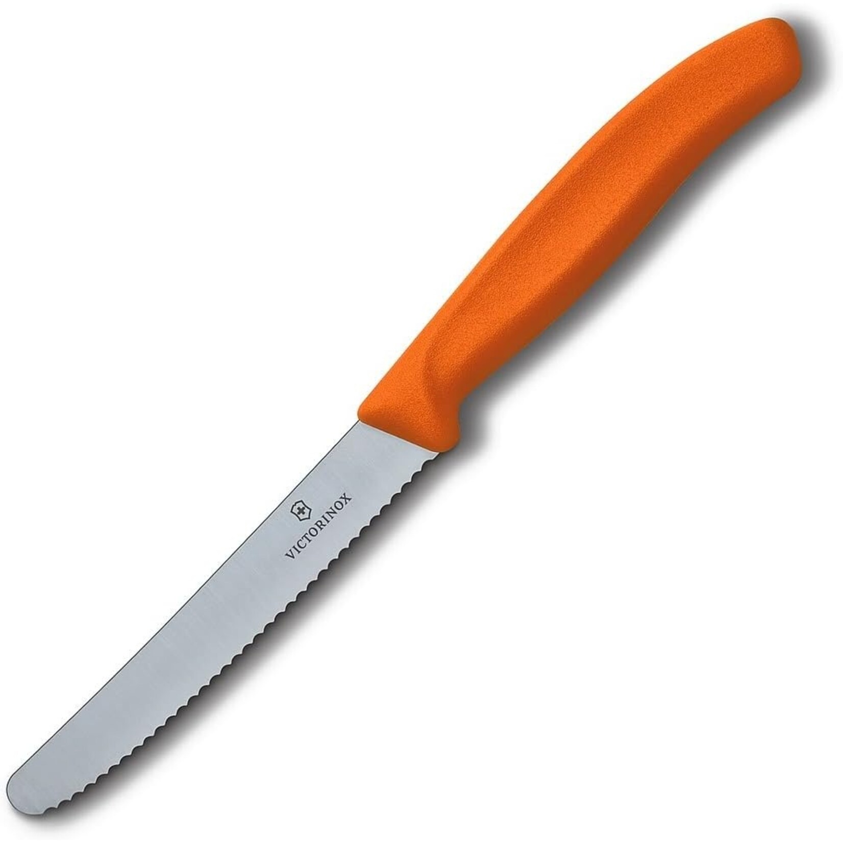 VICTORINOX VICTORINOX Utility Knife Serrated 4 1/2" - Orange