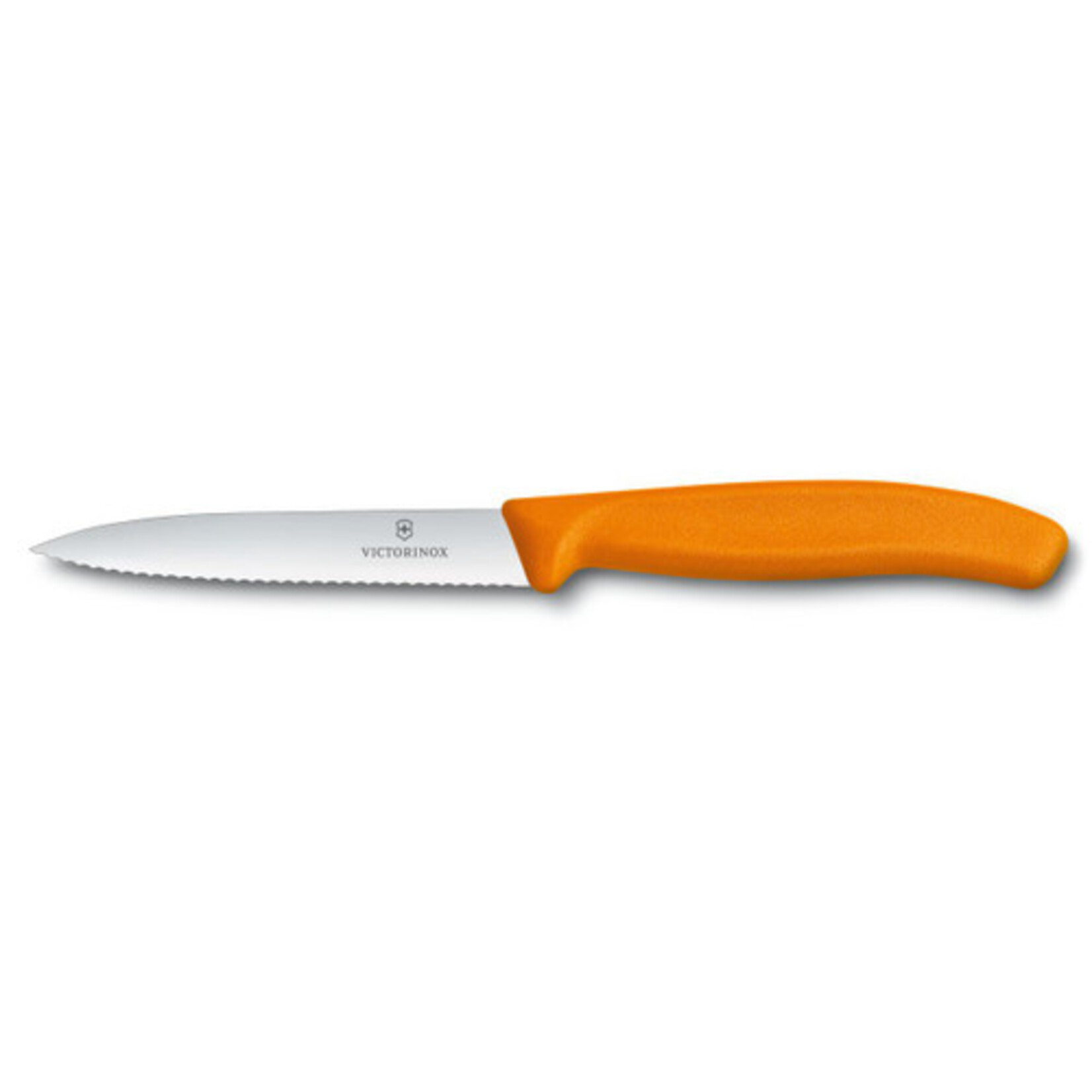 VICTORINOX VICTORINOX Swiss Classic Paring Knife Serrated 4" - Orange