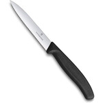 VICTORINOX VICTORINOX Swiss Classic Serrated Paring Knife 4" - Black