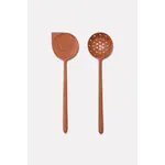 WOODENWARE WOODENWARE Perforated Spoon - 30cm