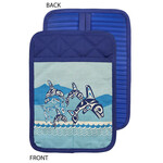 NATIVE NORTHWEST NATIVE NORTHWEST Silicone Potholder - Orca Family