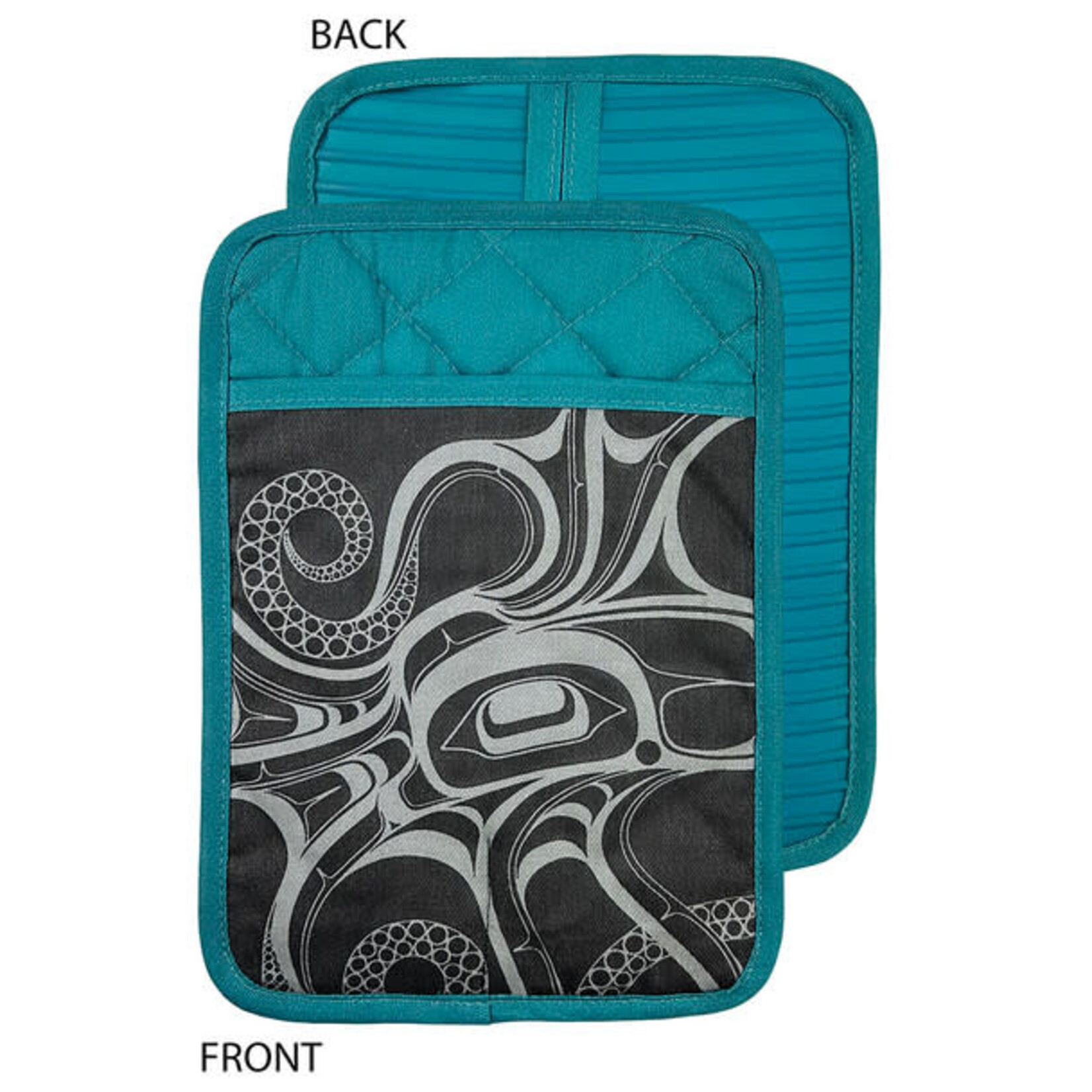 NATIVE NORTHWEST NATIVE NORTHWEST Silicone Potholder - Octopus (Nuu)