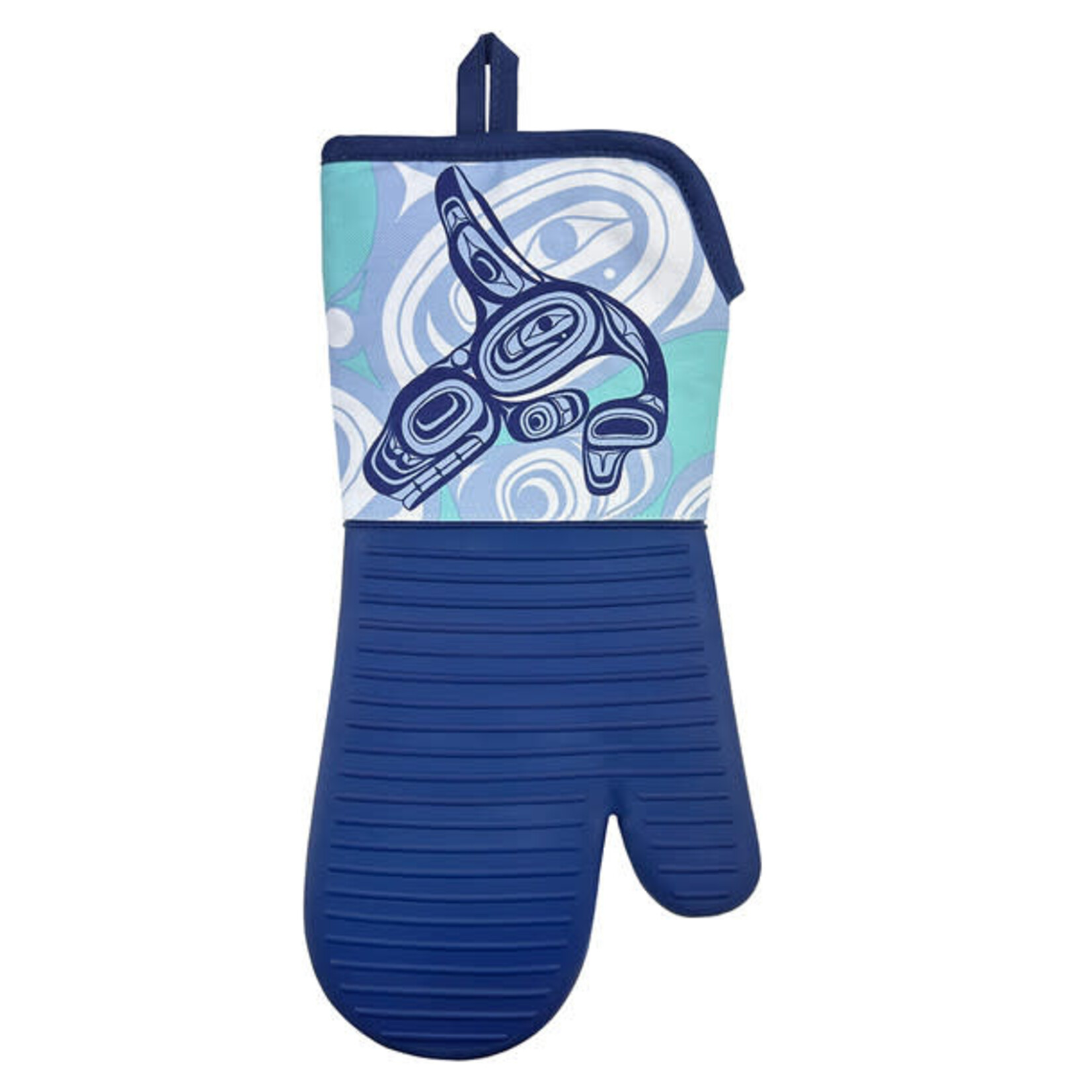NATIVE NORTHWEST Silicone Oven Mitt - Whale