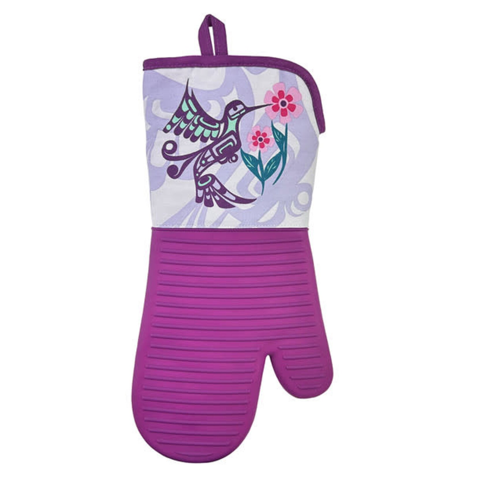 NATIVE NORTHWEST Silicone Oven Mitt - Hummingbird
