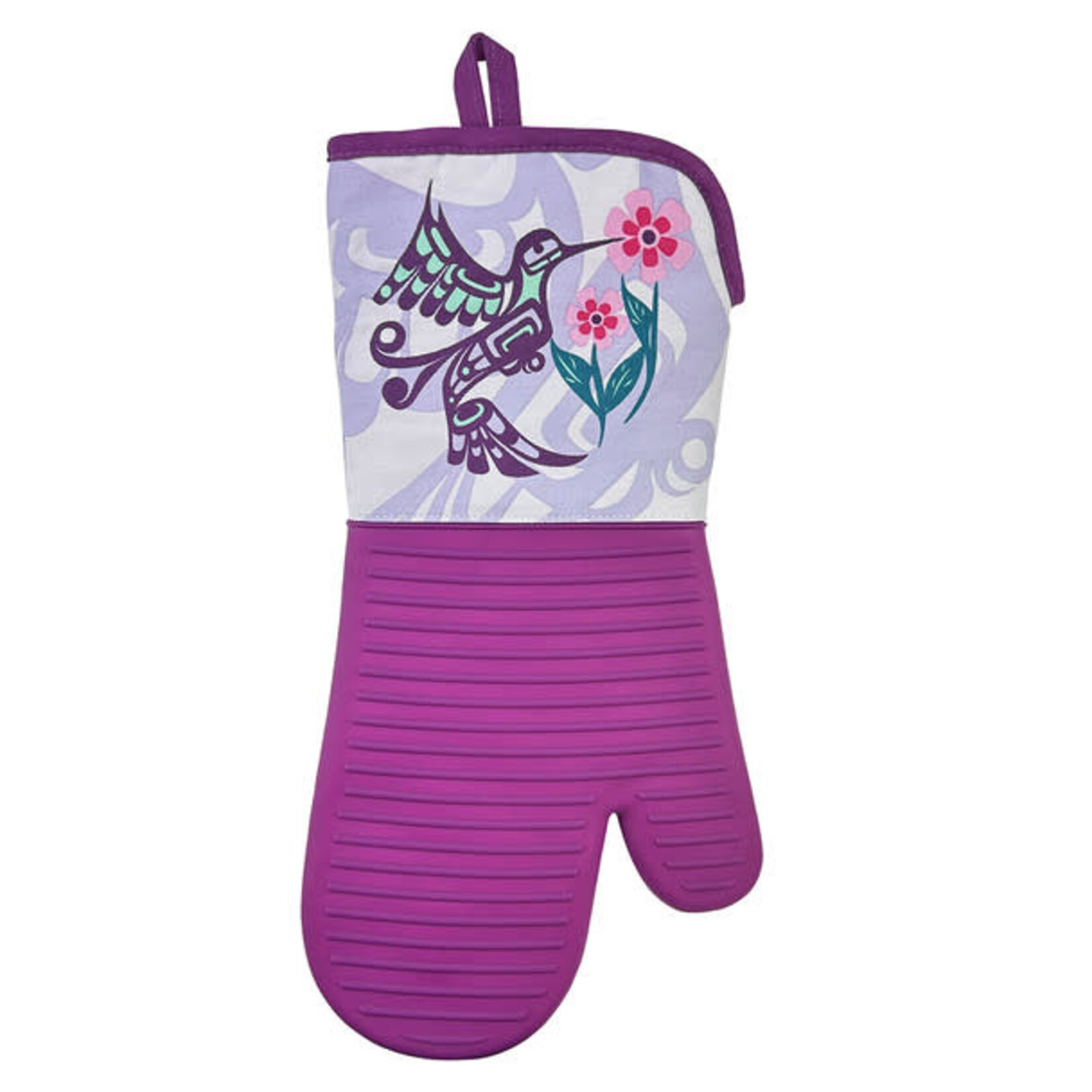 NATIVE NORTHWEST NATIVE NORTHWEST Silicone Oven Mitt - Hummingbird