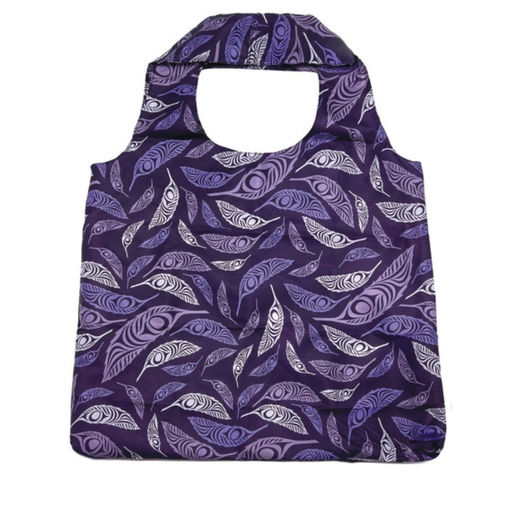 NATIVE NORTHWEST Foldable Shopping Bag - Feather