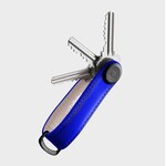 ORBITKEY ORBITKEY Key Organiser Leather - Ultramarine