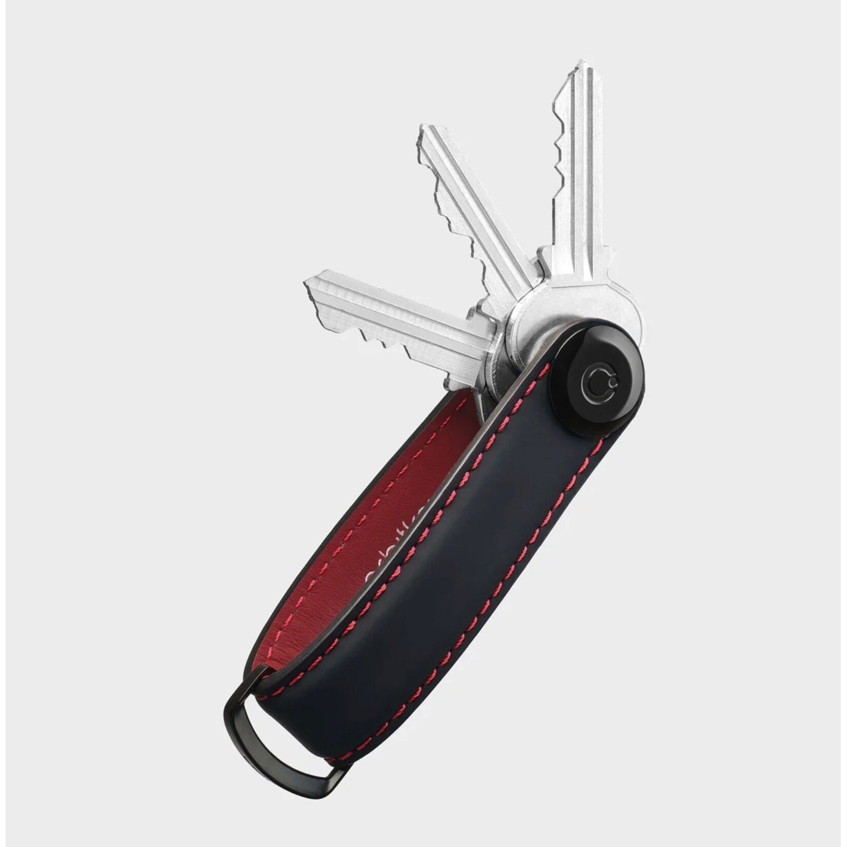 ORBITKEY ORBITKEY Key Organiser Matte Leather - Ember