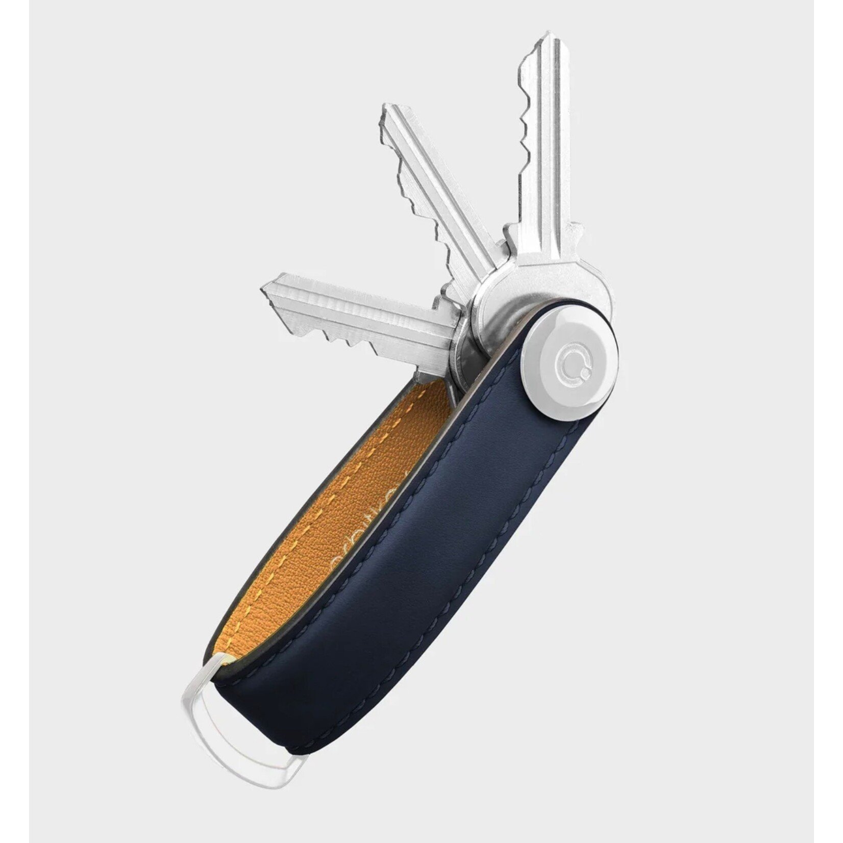ORBITKEY ORBITKEY Key Organiser Matte Leather - Dusk