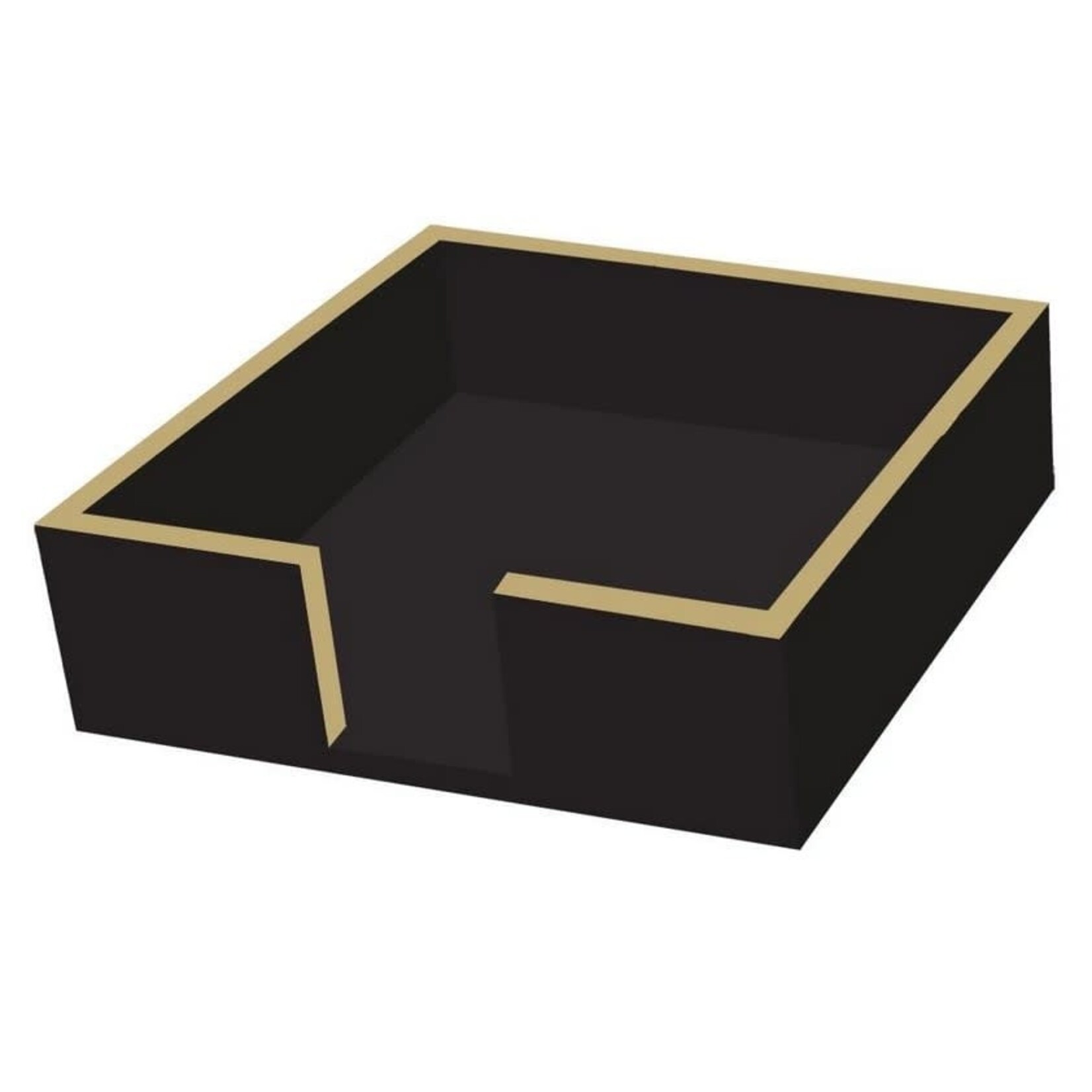 PAPER PRODUCTS DESIGN PAPER PRODUCTS Beverage Napkin Holder Wood - Black