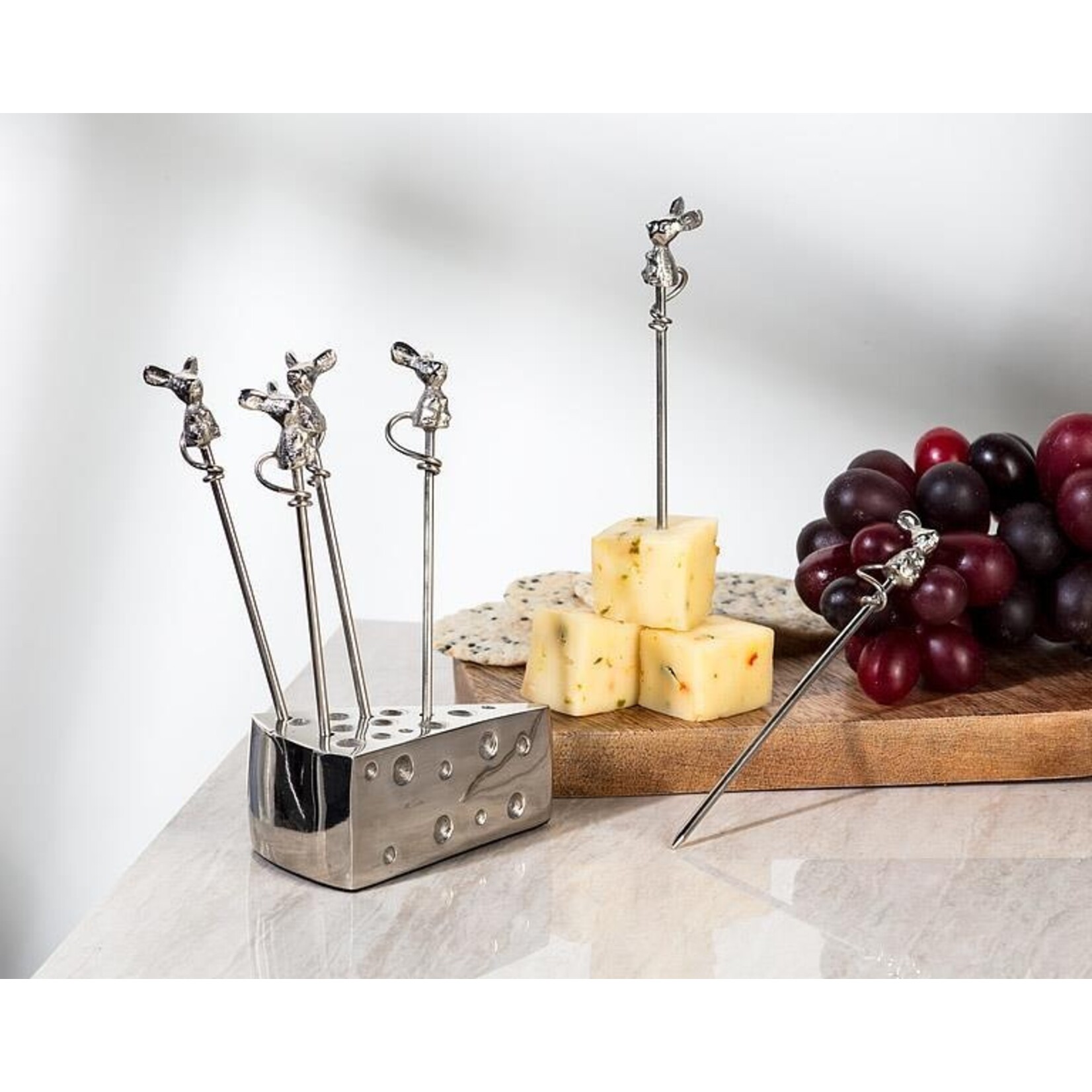 ABBOTT ABBOTT Mouse Pick & Holder 6pc 3.5''