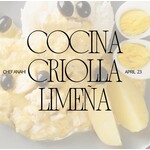 Cooking Class: Cocina Criolla Limeña with Chef Anahi Thursday, April 23rd **NEW CHEF**