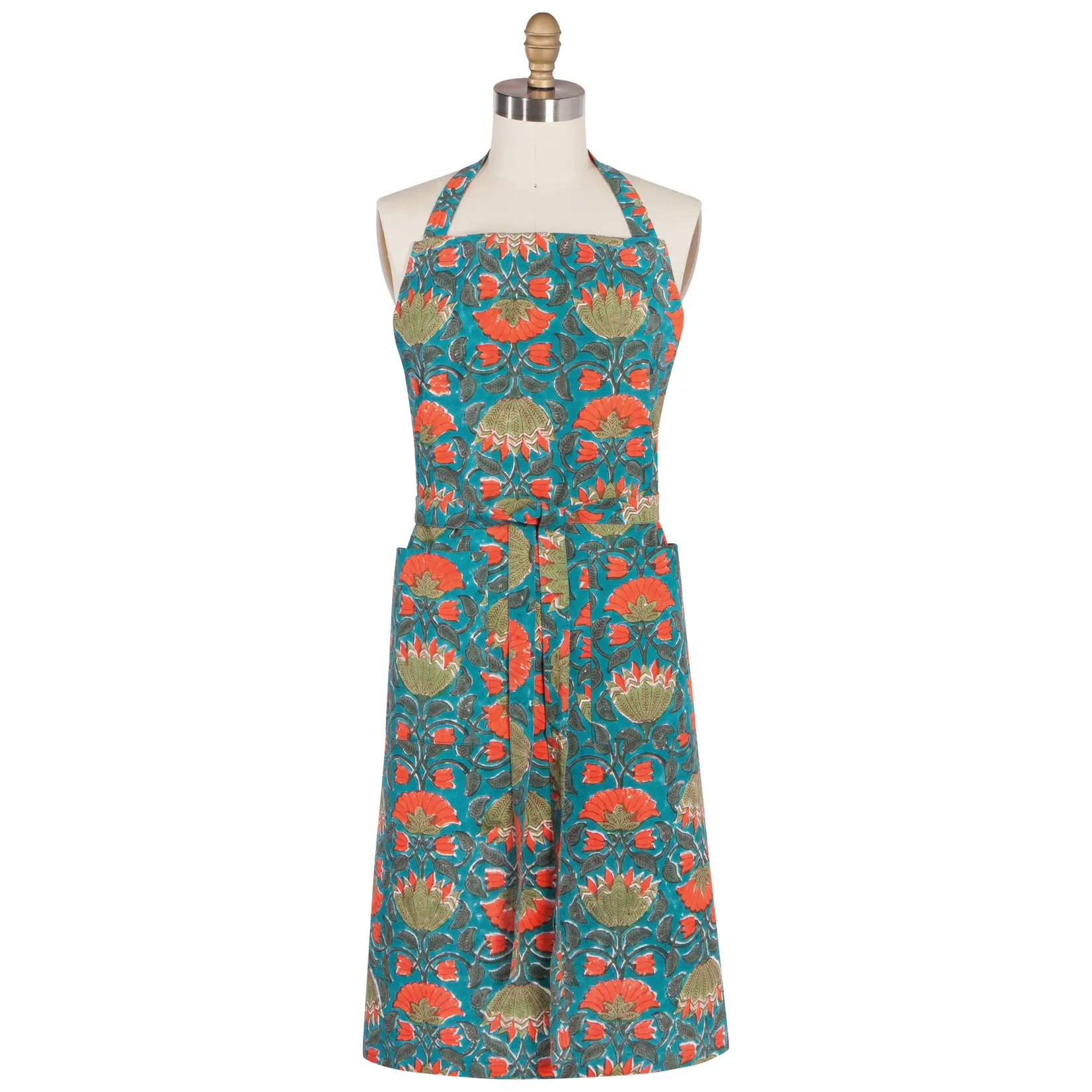 DANICA DANICA Apron - Gilia Block Print