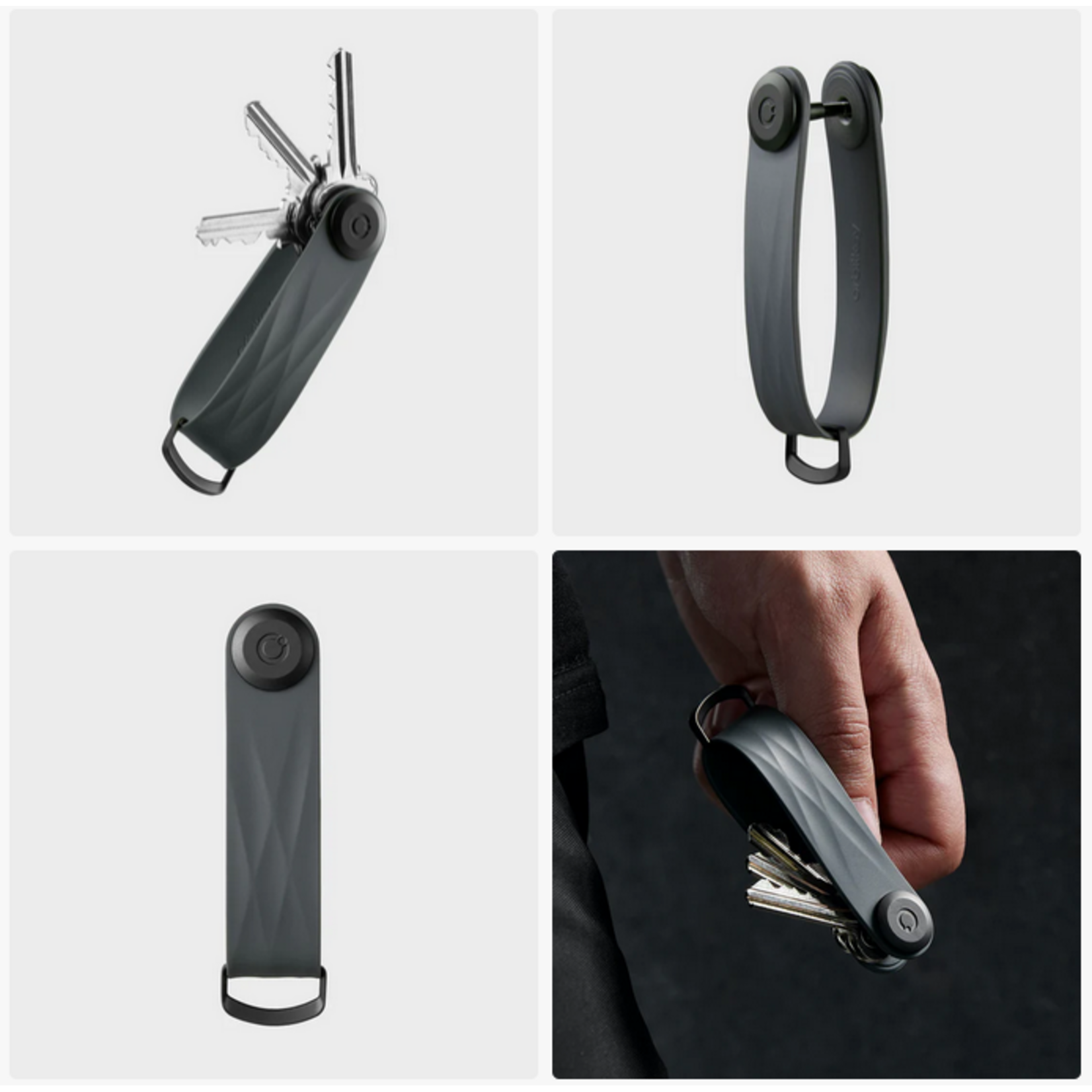 ORBITKEY ORBITKEY Key Organiser Active - Graphite