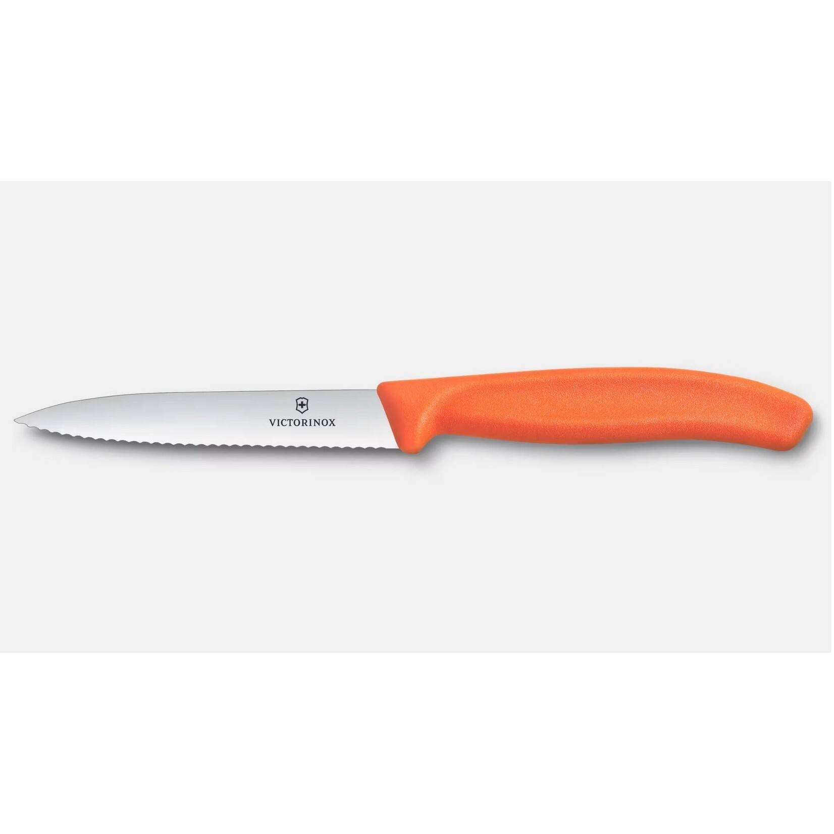 VICTORINOX VICTORINOX Classic Paring Knife Serrated 4'' - Tangerine Orange