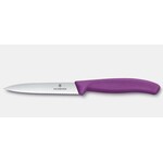 VICTORINOX VICTORINOX Classic Paring Knife Serrated 4'' - Eggplant Purple