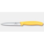 VICTORINOX VICTORINOX Classic Paring Knife Serrated 4'' - Lemon Yellow
