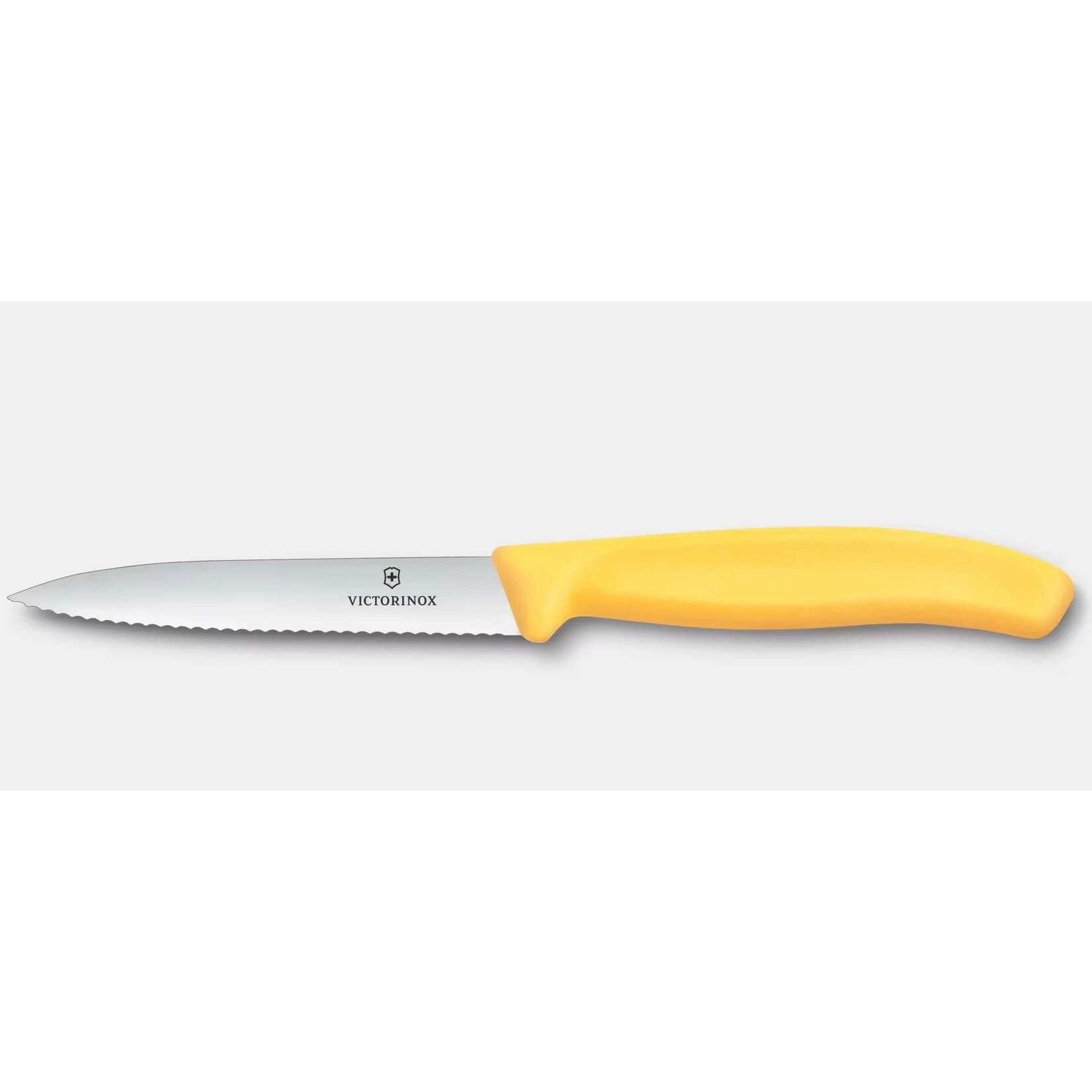 VICTORINOX VICTORINOX Classic Paring Knife Serrated 4'' - Lemon Yellow