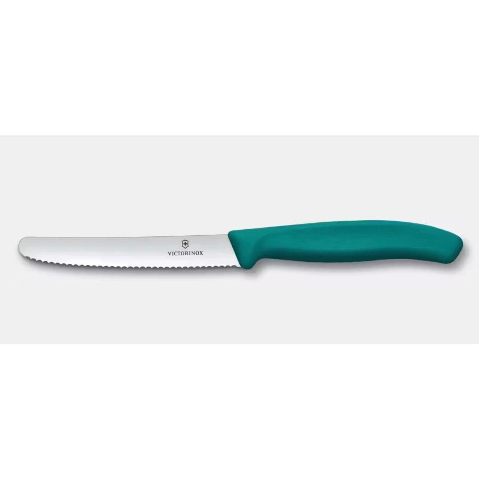 VICTORINOX VICTORINOX Tomato/Table Knife Serrated 4.5'' - Kale Green