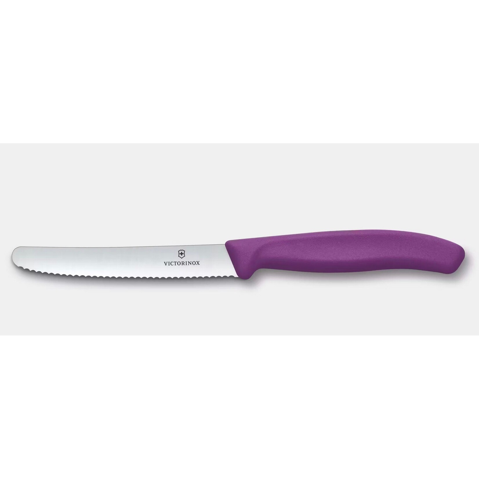 VICTORINOX VICTORINOX Tomato/Table Knife Serrated 4.5'' - Eggplant Purple