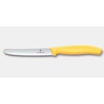 VICTORINOX VICTORINOX Tomato/Table Knife Serrated 4.5'' - Lemon Yellow
